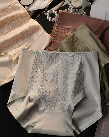 Anti-Bacterial Silkworm Silk Temperature Change Crotch Briefs